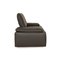 Rivo Leather Two Seater Gray Sofa from Koinor 8