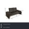 Rivo Leather Two Seater Gray Sofa from Koinor 2
