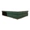 Florence Leather Corner Sofa in Green from Ewald Schillig 7