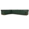 Florence Leather Corner Sofa in Green from Ewald Schillig 1