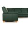 Florence Leather Corner Sofa in Green from Ewald Schillig 5