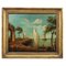Paesaggio costiero con figure e barche, Olio su tela, con cornice, Immagine 1