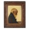 Porträt eines älteren Mannes, 1929, Öl auf Holz, gerahmt 1