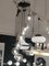 Lámpara de techo modelo 2095/9 atribuida a Gino Sarfatti para Artiluce, Italia, 1958, Imagen 4