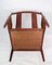 Model 118 Armchair in Teak and Black Leather by Grete Jalk, 1960s 8