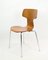 Chaises de Salle à Manger Modèle T en Teck par Arne Jacobsen, 1960s, Set de 4 8