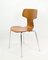 Model T Dining Chairs in Teak by Arne Jacobsen, 1960s, Set of 4, Image 8