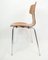 Model T Dining Chairs in Teak by Arne Jacobsen, 1960s, Set of 4, Image 12