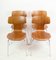 Sedie da pranzo modello T in teak di Arne Jacobsen, anni '60, set di 4, Immagine 6