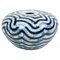 Jarrón de cerámica en azul y blanco de Peter Weiss, años 90, Imagen 1