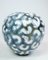 Ceramic Vase with Blue and White Pattern by Peter Weiss, 1990s 5