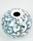 Vase en Céramique avec Motif Bleu et Blanc par Peter Weiss, 1990s 4