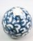 Vaso in ceramica blu e bianco di Peter Weiss, anni '90, Immagine 6