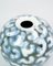 Ceramic Vase with Blue and White Pattern by Peter Weiss, 1990s 3