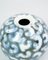 Ceramic Vase with Blue and White Pattern by Peter Weiss, 1990s, Image 3