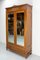 Louis 16 Revival French Iroko Armoire with Beveled Mirrors, 1900s 4