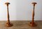20th Century French Turned Beech Hat Holders, 1920s 2