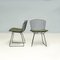 Black & Green Side Dining Chairs by Harry Bertoia for Knoll, 2010s, Set of 2, Image 2
