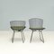 Black & Green Side Dining Chairs by Harry Bertoia for Knoll, 2010s, Set of 2 4