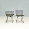 Black & Green Side Dining Chairs by Harry Bertoia for Knoll, 2010s, Set of 2, Image 4