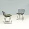 Black & Green Side Dining Chairs by Harry Bertoia for Knoll, 2010s, Set of 2 3