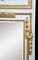 Painted Parcel Gilt Trumeau Wall Mirror, 1890s 6