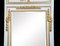 Painted Parcel Gilt Trumeau Wall Mirror, 1890s 2