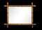 Espejo de pared de bambú, siglo XIX, Imagen 1