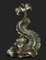 Brass Dolphin Door Stop, 1890s, Image 1