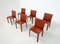 Mid-Century Modern Chairs Model Cab 412 attributed to Mario Bellini for Casina, 1970s, Set of 6 4