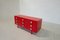 Mid-Century Modern Red Lacquered Sideboard by Planula, Italy, 1970s, Image 2