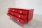 Rotes Lackiertes Mid-Century Sideboard von Planula, Italien, 1970er 7