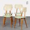 Vintage Wooden Chairs from Ton, 1960s, Set of 4 1