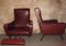 Vintage Italian Reclining Lounge Chair with Footrest 5
