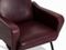 Vintage Italian Reclining Lounge Chair with Footrest, Image 4
