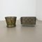 Brass Flower Pot Plant Stands by Mathieu Matego, France, 1950s, Set of 2, Image 3