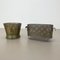 Brass Flower Pot Plant Stands by Mathieu Matego, France, 1950s, Set of 2, Image 2