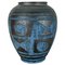 Jarrón Ankara de cerámica Fat Lava atribuido a Heinz Siery Carstens Tönnieshof, Alemania, años 60, Imagen 1