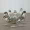 Large Brutalist Lucid Glass Bowl Element Shell Ashtray, France, 1970s, Image 2