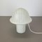 Lampe de Bureau Zebrano Mushroom Original No2 en Verre attribuée à Peill & Putzler, Allemagne, 1970 2