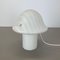 Lampe de Bureau Zebrano Mushroom Original No2 en Verre attribuée à Peill & Putzler, Allemagne, 1970 3