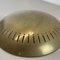 Large Italian Brass Theatre Wall Ceiling Light in the style of Stilnovo by Gio Ponti, Italy, 1950s 13