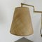 Minimalist Adjustable Swing Arm Brass Wall Light from Stilnovo, Italy, 1970s 7