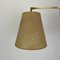 Minimalist Adjustable Swing Arm Brass Wall Light from Stilnovo, Italy, 1970s, Image 6