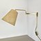 Lampada da parete minimalista con braccio flessibile regolabile in ottone di Stilnovo, Italia, anni '70, Immagine 2
