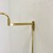 Minimalist Adjustable Swing Arm Brass Wall Light from Stilnovo, Italy, 1970s 14