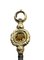 Chiave da orologio in ottone e oro con pietra di citrino, XIX secolo, Immagine 3