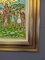 Garden Dance, 1950s, Oil Painting, Framed 10