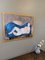 The Blue Couch, 1950s, Oil Painting, Framed 3
