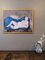 The Blue Couch, 1950s, Oil Painting, Framed 2